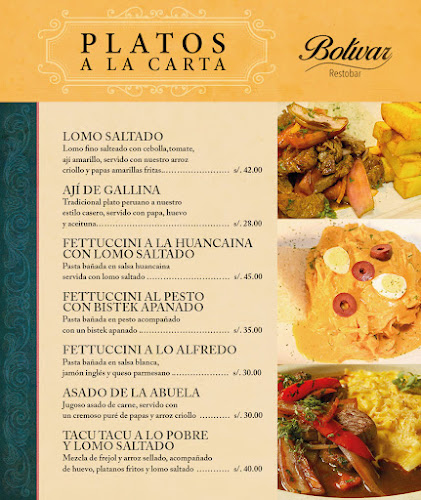 Bolívar RestoBar - El Bolivarcito E.I.R.L. - Lima