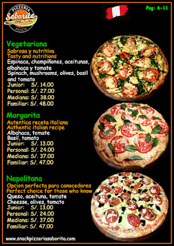 Snack Pizzeria Saborita.