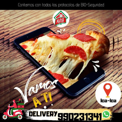 PIZZAS Y PASTAS MAYA - ICA - Ica