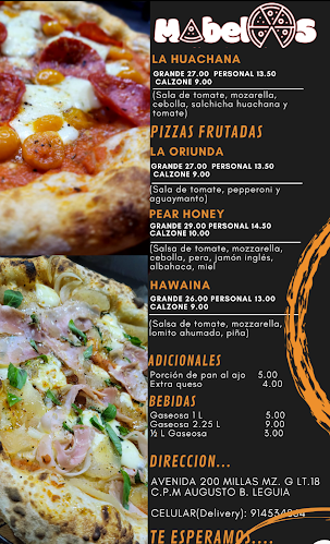 Opinii despre Pizzería MABELOS în Tacna - Gastronomía y hostelería