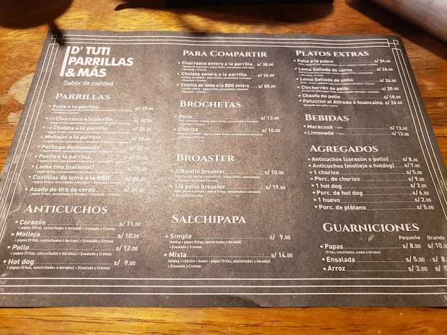 D' Tuti Parrillas & Mas