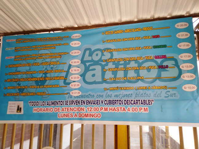 Restaurante Los Patitos - Sunampe