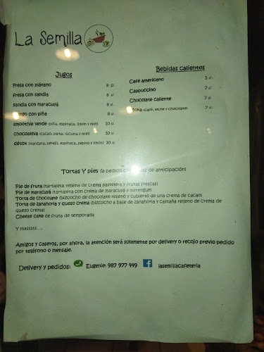 "La Semilla" - Cafetería - Pastelería - Restaurant