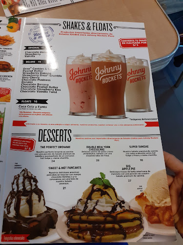 Opinii despre Johnny Rockets în Lima - Gastronomía y hostelería