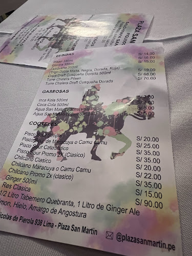 Restobar Plaza San Martín - Lima