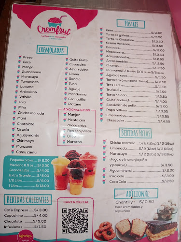 Opinii despre Cremfrut La Casa De Las Cremoladas în Bellavista - Gastronomía y hostelería