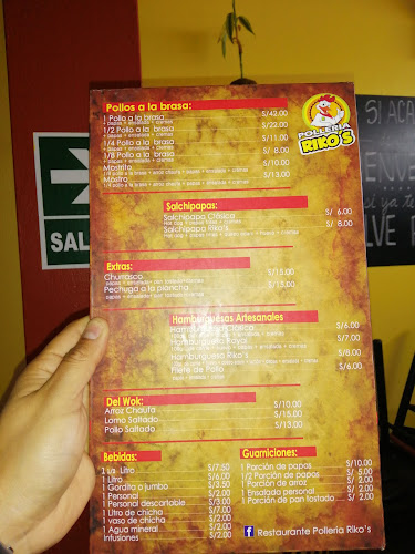 RIKOS BRASA Y BROASTER