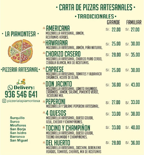 PIZZERIA LA PIAMONTESA
