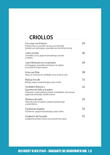 Comentarii opinii despre Orillas Cevicheria Criolla