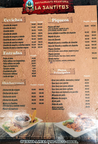 Opinii despre La Santitos în Piura - Gastronomía y hostelería