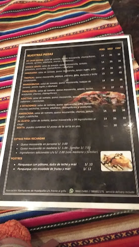 LA CHIRA restaurante pizzas, pastas & bar - Santa Teresa